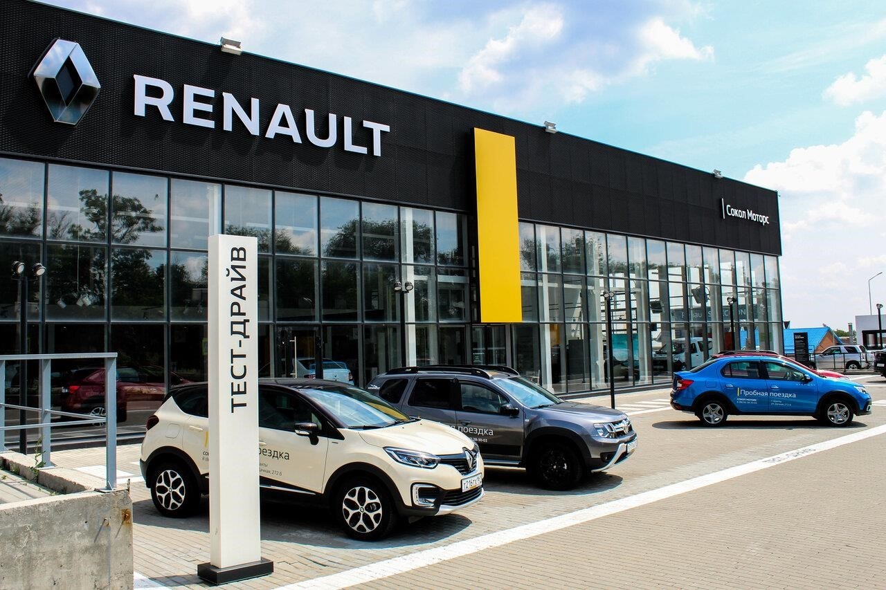 Renault Сокол Моторс, официальный дилер в Шахтах посёлок Нежданная, Дачная улица, 272Б