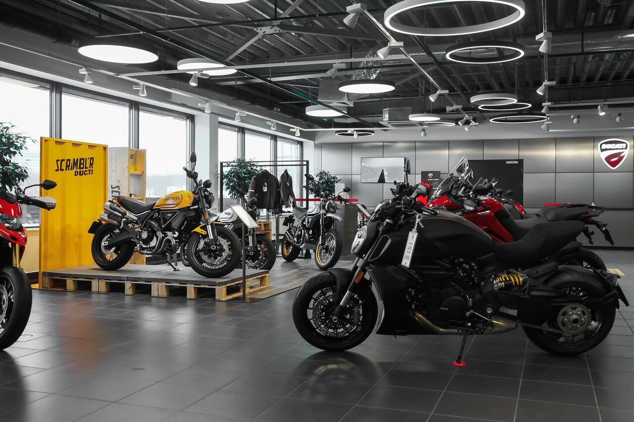 Ducati центр Рублевский в Москве МКАД, 61-й километр, стр. 1, этаж 3